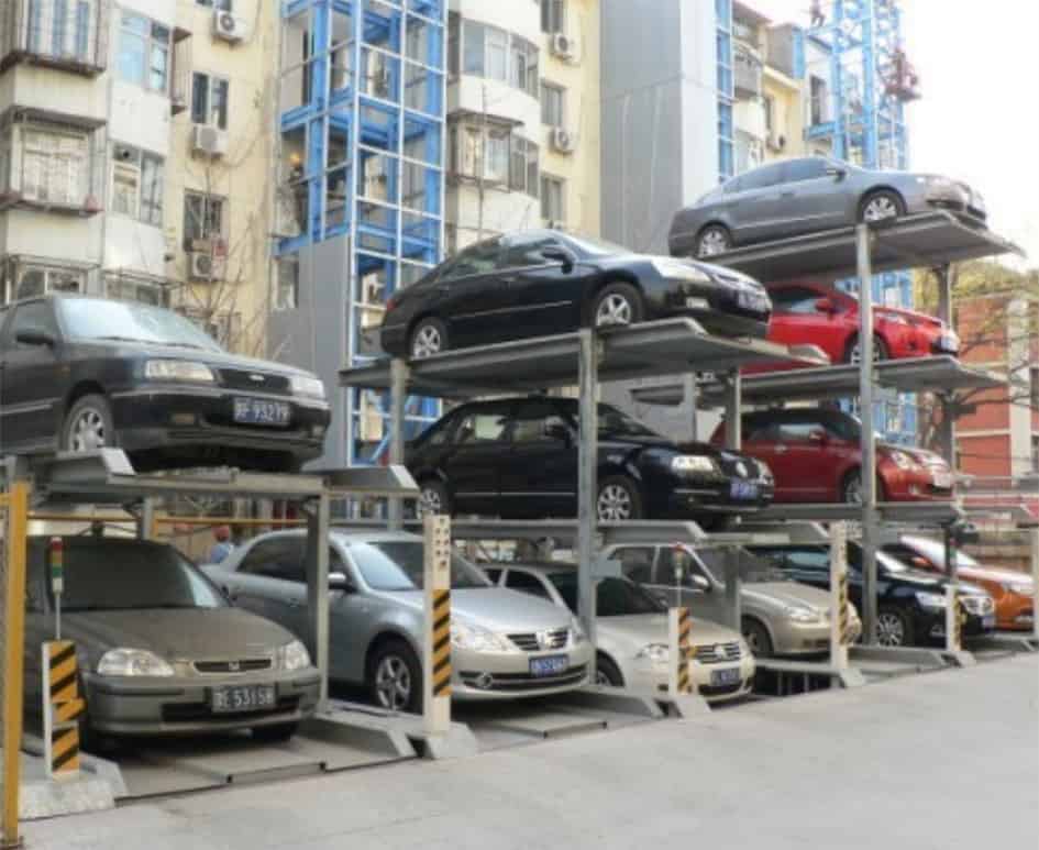 重慶PJS4D3四層地坑簡易升降停車設備05.jpg