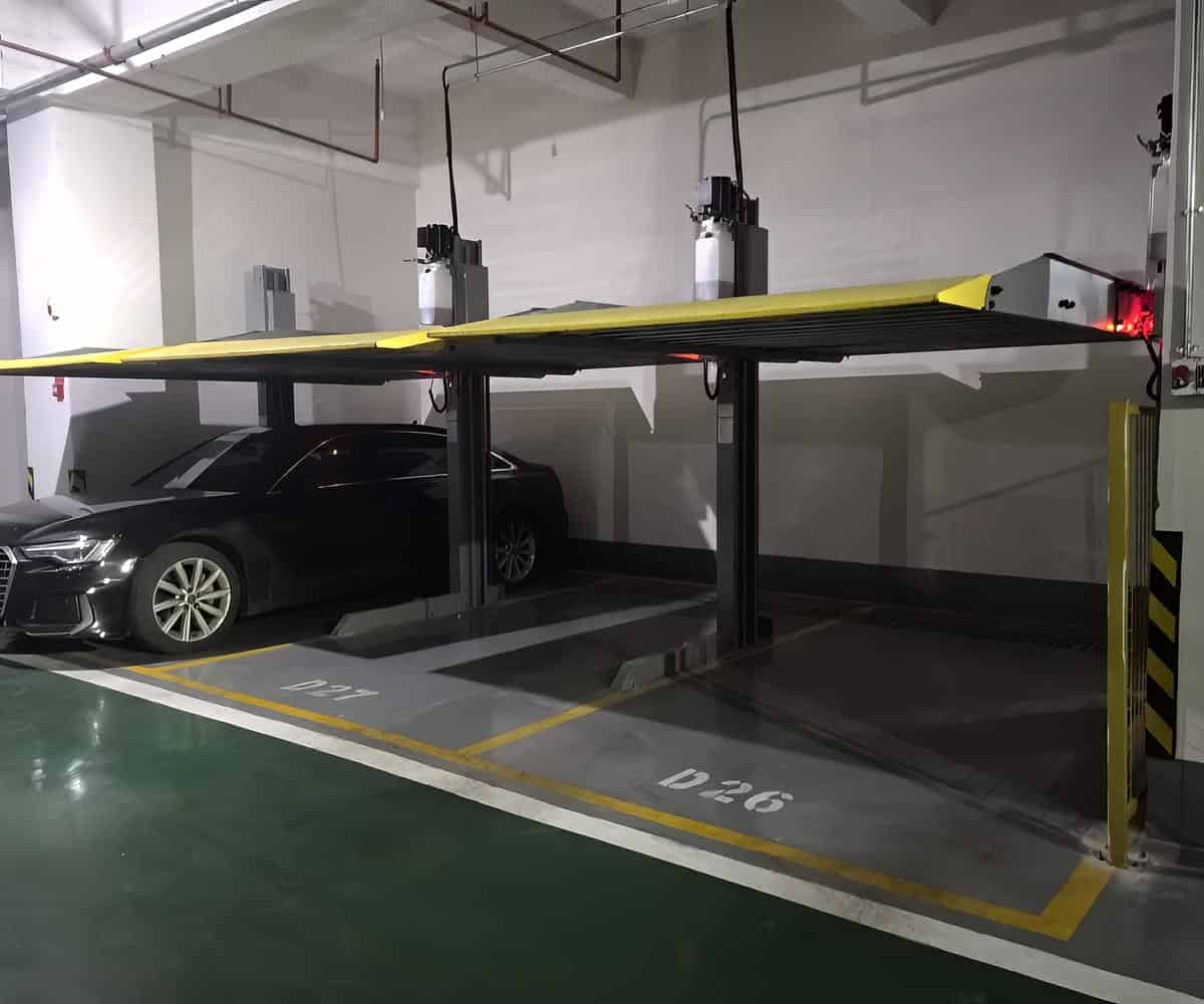 立體車庫新選擇雙柱停車設備租賃服務