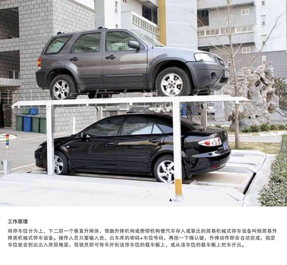 重慶PJS2D1二層地坑簡(jiǎn)易升降停車設(shè)備工作原理.jpg