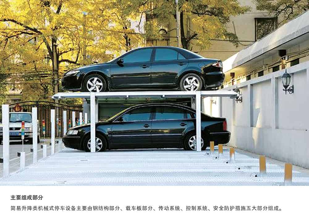 重慶PJS2D1二層地坑簡(jiǎn)易升降停車設(shè)備主要組成部分.jpg