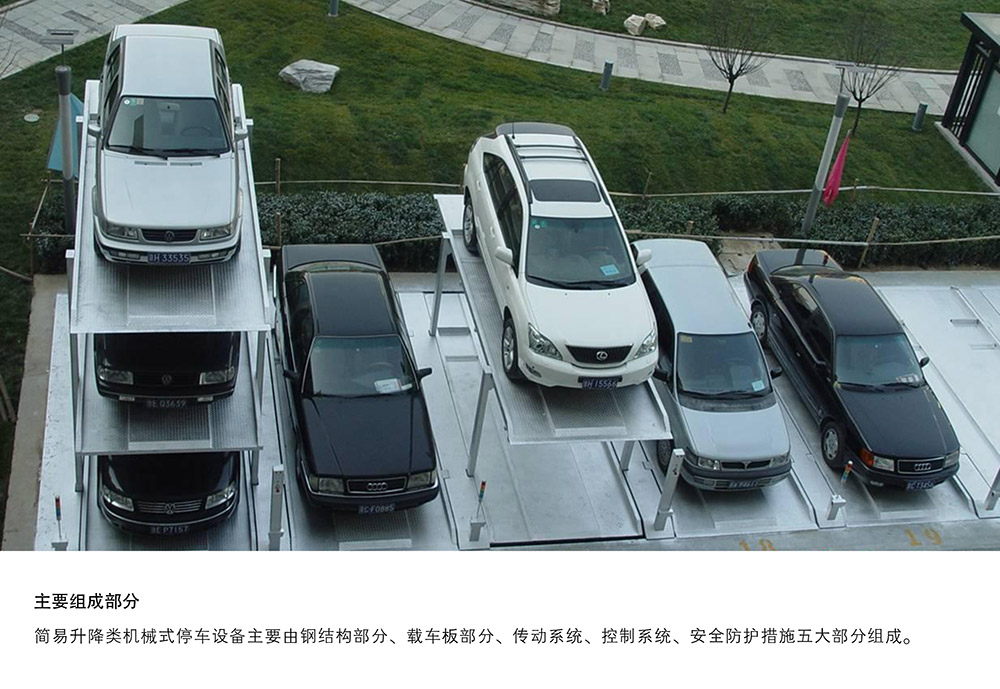 重慶PJS4D3四層地坑簡易升降停車設備主要組成部分.jpg