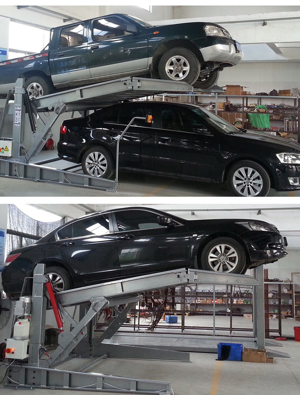 重慶俯仰式簡易升降立體停車設備展示.jpg