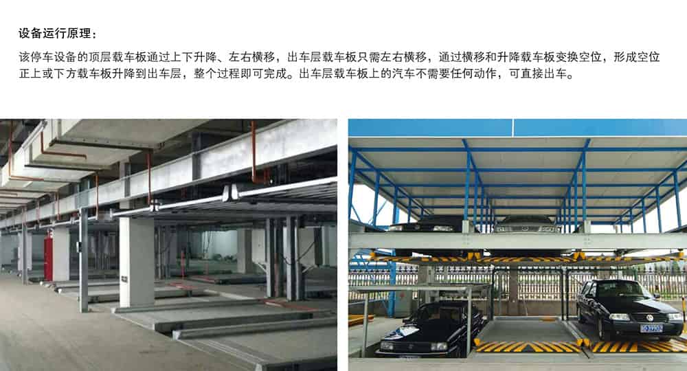重慶負二正二地坑式PSH4D2四層升降橫移立體停車設備設備運行原理.jpg
