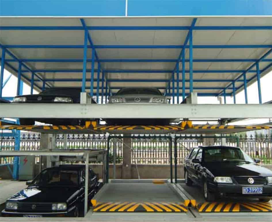 重慶負二正二地坑式PSH4D2四層升降橫移立體停車設備03.jpg